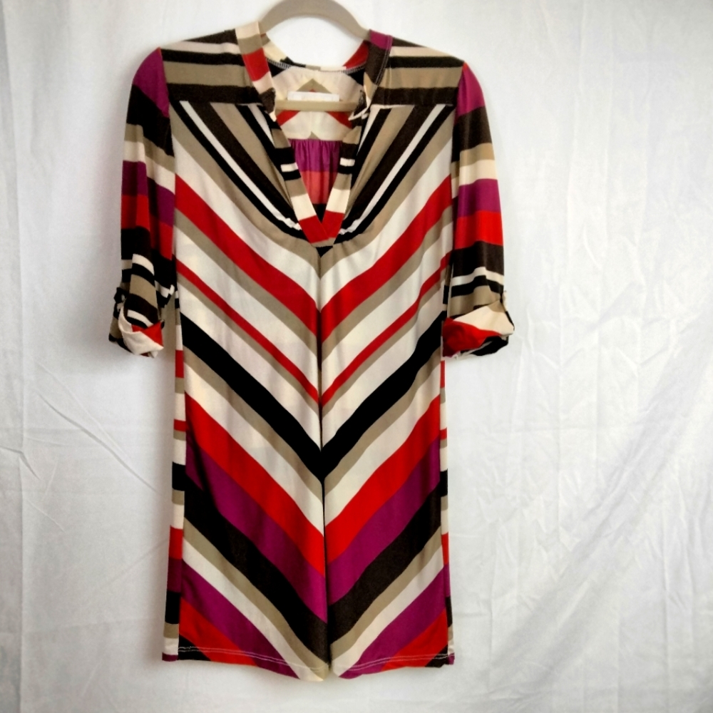 Lucy Love chevron dress, medium